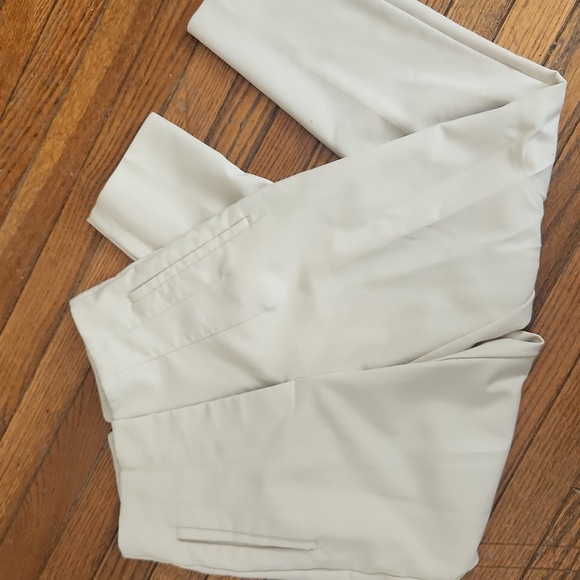 Zara Cream Ankle-Length Women's Pants - Picture 2 of 5